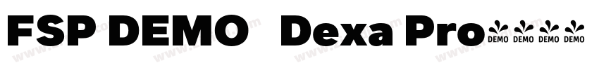 FSP DEMO   Dexa Pro字体转换